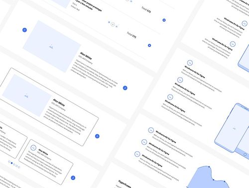 扁平簡(jiǎn)潔商務(wù)數(shù)碼產(chǎn)品官網(wǎng)UI組件套件設(shè)計(jì) 賦能高效網(wǎng)絡(luò)信息轉(zhuǎn)讓